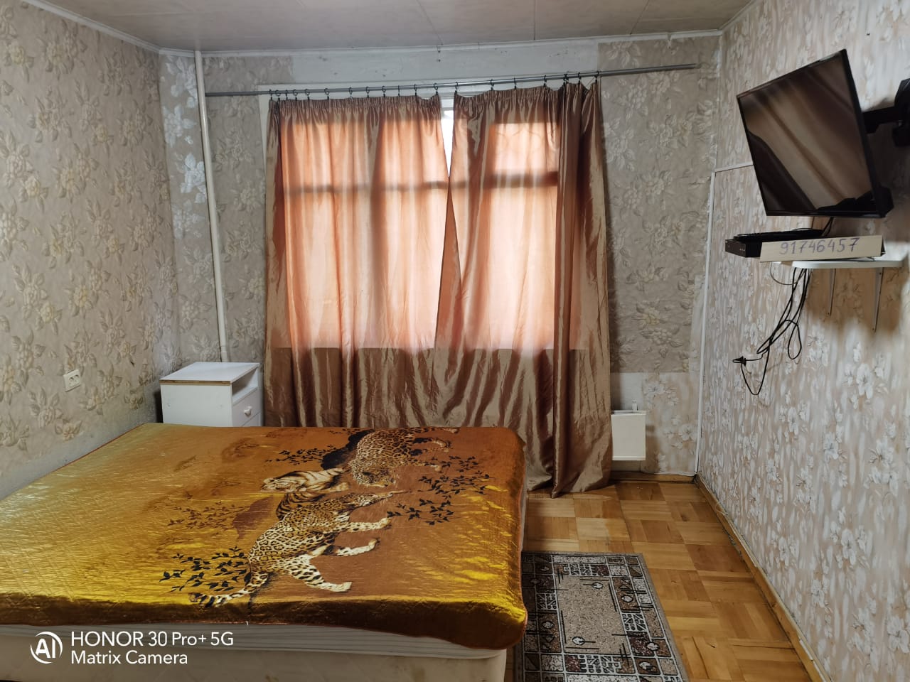 Двухкомнатная квартира на улице Машинцева в Химках. Спальня Двухкомнатная квартира на улице Машинцева в Химках. Спальня